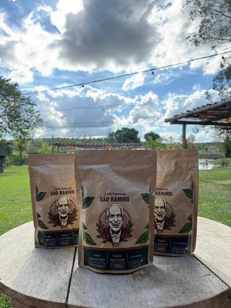Pacotes do Café Fazenda São Ramiro